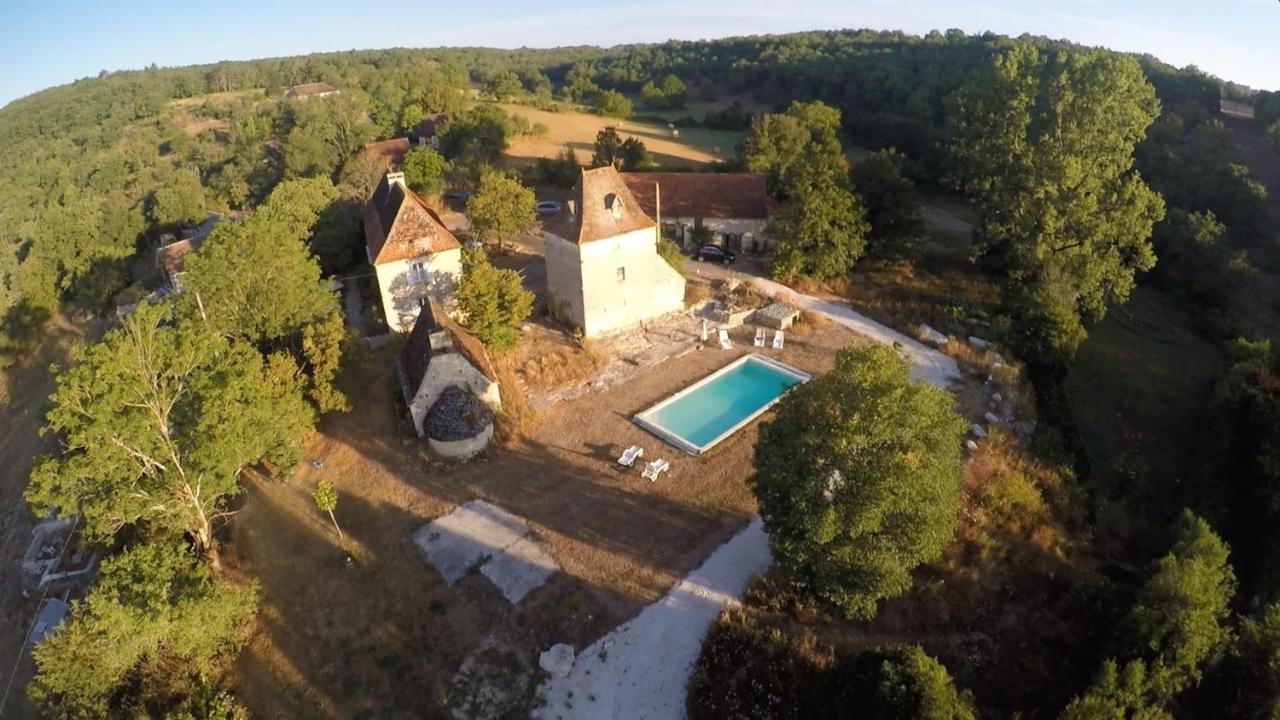 La Ferme De Roquedure Otel Montfaucon  Dış mekan fotoğraf